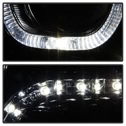 Akkon Dodge Ram 1500/Ram 2500/Ram 3500/1500/2500/3500 09-10 LED XTune Halo Projector Headlights Chrome