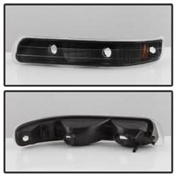 xTune Chevrolet Silverado 1500/Silverado 1500 HD/Silverado 2500/Silverado 2500 HD/Silverado 3500/Suburban 1500/Suburban 2500/Tahoe 99-02 4 pc. XTune Halo Projector Headlights LED w/Bumper Lights