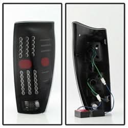Akkon Chevrolet Avalanche 1500/Avalanche 2500 02-06 Black Smoke XTune LED Tail Lights