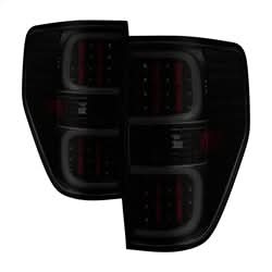 xTune Ford F-150 09-14 Black Smoke XTune LED Tail Lights