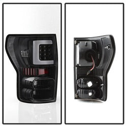 xTune Toyota Tundra 07-13 Black XTune Light Bar LED Tail Lights