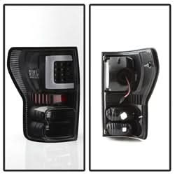 xTune Toyota Tundra 07-13 Black XTune Light Bar LED Tail Lights