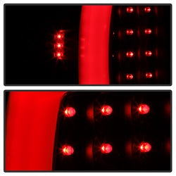 xTune Dodge Ram 1500/Ram 2500/Ram 3500 94-01 Black XTune Light Bar LED Tail Lights