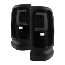 xTune Dodge Ram 1500/Ram 2500/Ram 3500 94-01 Black Smoke XTune Light Bar LED Tail Lights