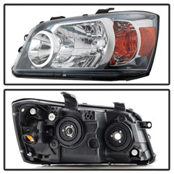OE Toyota Highlander 04-06 OEM XTune Headlights Chrome