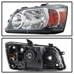 OE Toyota Highlander 04-06 OEM XTune Headlights Chrome