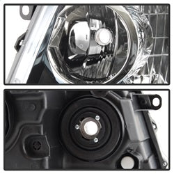 OE Toyota Highlander 04-06 OEM XTune Headlights Chrome