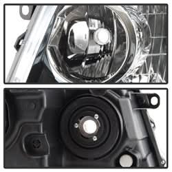 OE Toyota Highlander 04-06 OEM XTune Headlights Chrome