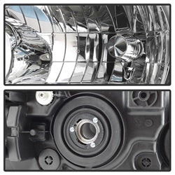 OE Toyota Highlander 04-06 OEM XTune Headlights Chrome