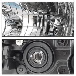 OE Toyota Highlander 04-06 OEM XTune Headlights Chrome