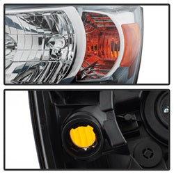 OE Toyota Highlander 04-06 OEM XTune Headlights Chrome