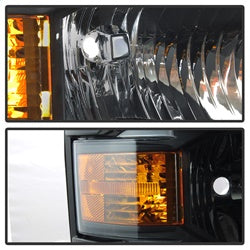 POE Chevrolet Silverado 1500 14-15 Black OEM Style Headlights