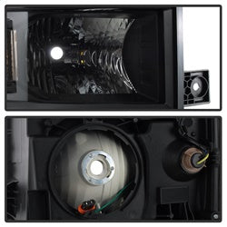 POE Chevrolet Silverado 1500 14-15 Black OEM Style Headlights