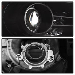 POE Ram 1500/2500/3500 13-18 Models w/Factory Projector LED Style Only XTune Projector Headlights Black
