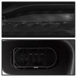 POE Ram 1500/2500/3500 13-18 Models w/Factory Projector LED Style Only XTune Projector Headlights Black
