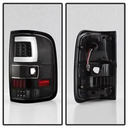 xTune Ford F-150 04-08 Version 3 XTune Light Bar LED Tail Lights Black