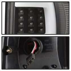 xTune Ford F-150 04-08 Version 3 XTune Light Bar LED Tail Lights Black