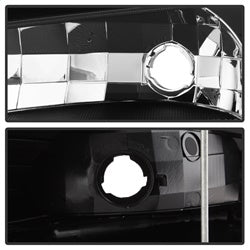 OE Chevrolet Avalanche 1500/Avalanche 2500 02-06 OEM XTune Headlights w/Bumper Lights Black