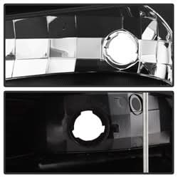 OE Chevrolet Avalanche 1500/Avalanche 2500 02-06 OEM XTune Headlights w/Bumper Lights Black