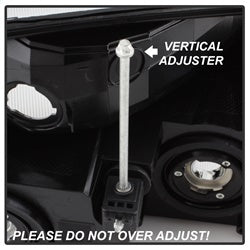 OE Chevrolet Avalanche 1500/Avalanche 2500 02-06 OEM XTune Headlights w/Bumper Lights Black