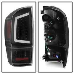 Akkon Toyota Tacoma 16-19 Black XTune Light Bar LED Tail Lights