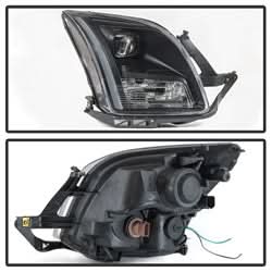 Akkon Ford Fusion 06-09 Black Light Bar DRL Projector Headlights
