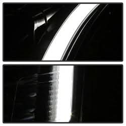 Akkon Ford Fusion 06-09 Chrome Light Bar DRL Projector Headlights