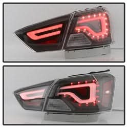 Akkon Chevrolet Impala 14-18 Black Light Bar LED Tail Lights
