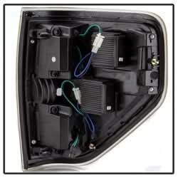 Akkon Ford F-150 09-14 Black Light Bar LED Tail Lights
