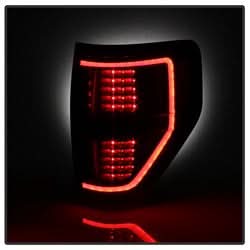 Akkon Ford F-150 09-14 Black Light Bar LED Tail Lights