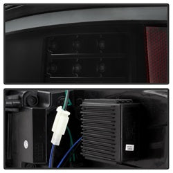 Akkon Ford F-150 09-14 Black Smoke Light Bar LED Tail Lights