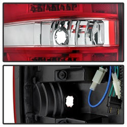 Akkon Ford F-150 09-14 Red Clear Light Bar LED Tail Lights