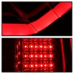 Akkon Ford F-150 09-14 Red Clear Light Bar LED Tail Lights
