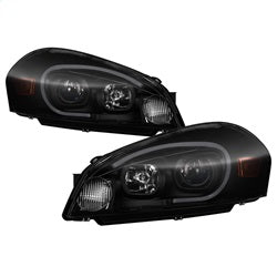 Akkon Chevrolet Impala/Impala Limited 06-13 Black Smoke LED Light Bar Headlghts