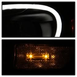 Akkon Chevrolet Impala/Impala Limited 06-13 Black Smoke LED Light Bar Headlghts