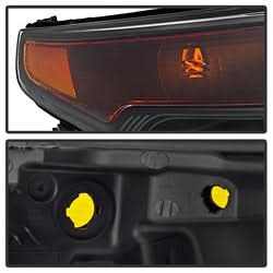 xTune GMC Sierra 2500 HD/Sierra 3500 HD 15 Halogen Models OEM Style Headlights Does Not Fit Factory HID Models Black