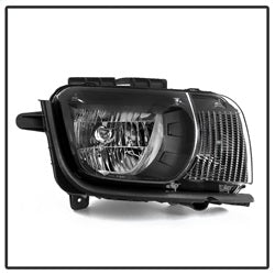 Akkon Chevrolet Camaro 10-13 Halogen Models Only OEM Style Headlights Does Not Fit Xenon HID Models Black