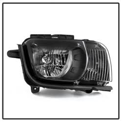 Akkon Chevrolet Camaro 10-13 Halogen Models Only OEM Style Headlights Does Not Fit Xenon HID Models Black
