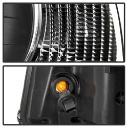 Akkon Chevrolet Camaro 10-13 Halogen Models Only OEM Style Headlights Does Not Fit Xenon HID Models Black
