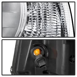 Akkon Chevrolet Camaro 10-13 Halogen Models Only OEM Style Headlights Does Not Fit Xenon HID Models Chrome