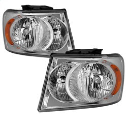 Akkon Dodge Durango 07-09 Chrome OEM Style Headlights