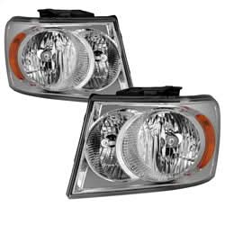 Akkon Dodge Durango 07-09 Chrome OEM Style Headlights
