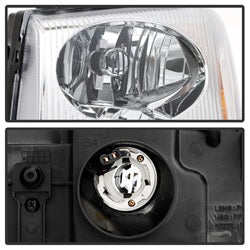 Akkon GMC Envoy/Envoy XL/Envoy XUV 02-09 Chrome OEM Style Headlights