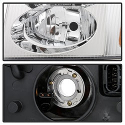 Akkon GMC Envoy/Envoy XL/Envoy XUV 02-09 Chrome OEM Style Headlights