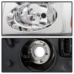 Akkon GMC Envoy/Envoy XL/Envoy XUV 02-09 Chrome OEM Style Headlights