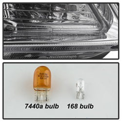Akkon Honda Odyssey 08-10 Black OEM Style Headlights