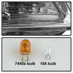 Akkon Honda Odyssey 08-10 Black OEM Style Headlights