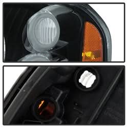 Akkon Nissan Frontier 01-04 Black OEM Style Headlights