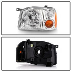 Akkon Nissan Frontier 01-04 Chrome OEM Style Headlights