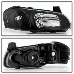 Akkon Nissan Maxima 00-01 Black OEM Style Headlights